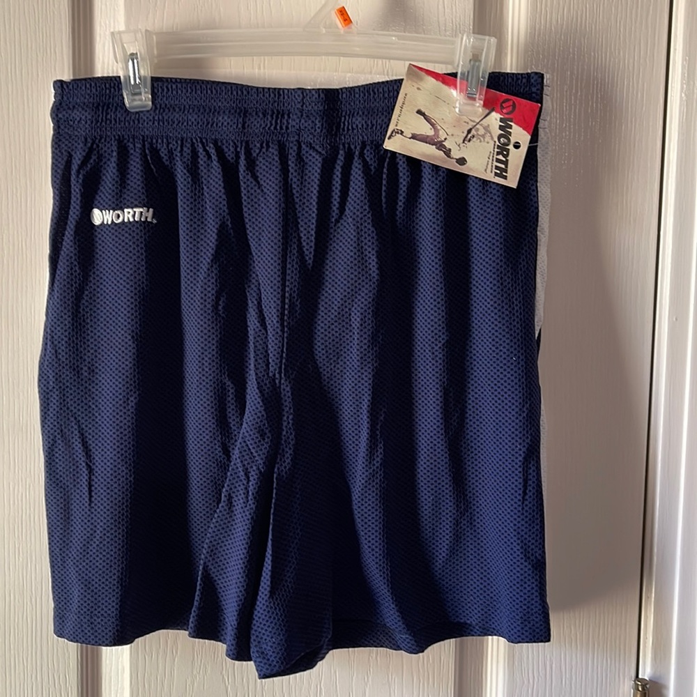 Worth navy athletic shorts